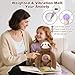 Joyreal Gewichteter Sloth für Erwachsene, 1.5kg Weighted Stuffed Animal, Angst & Stress Relief, Gewichtskuscheltier mit Verstecktem Fach, für Schlaf & Entspannung Geschenk Kinder