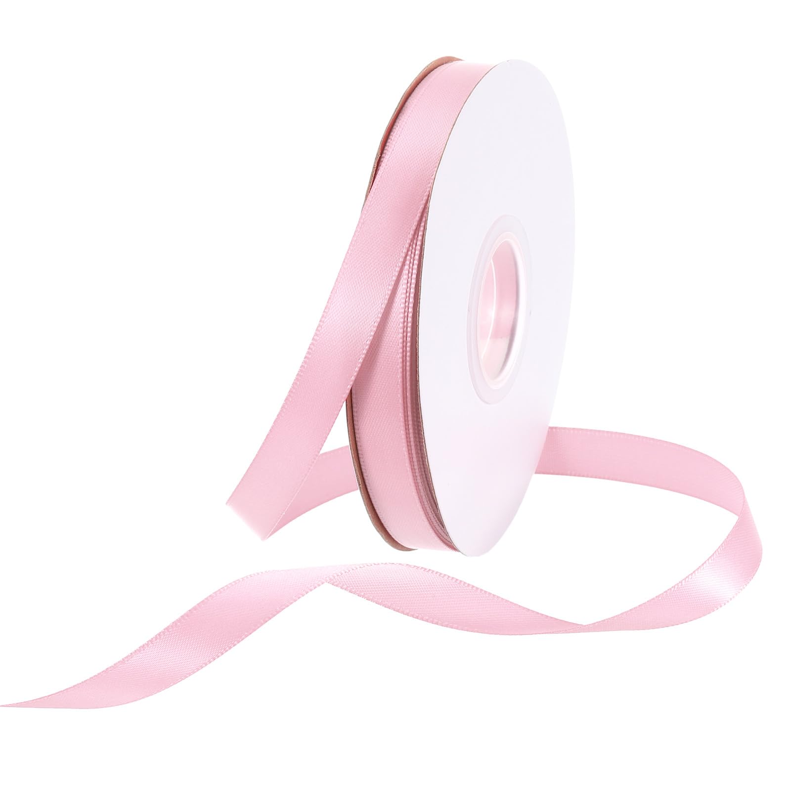 Rebower 25 Yard/75ft Satin Ribbon Thick Double Face Grosgrain Silk Ribbon, [for Gift Wrapping Hair Bows, Wedding, Cake