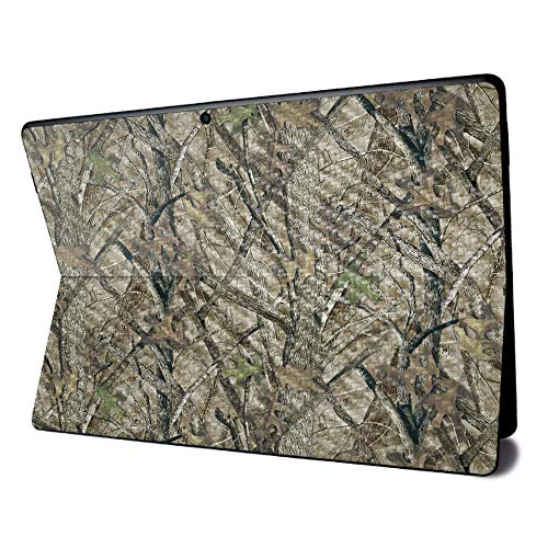 Image of MightySkins Carbon Fiber Skin for Microsoft Surface Pro X - HTC Fall | Textured Carbon Fiber Finish | Easy to Apply, Remove, and Change Styles | Made in The USA