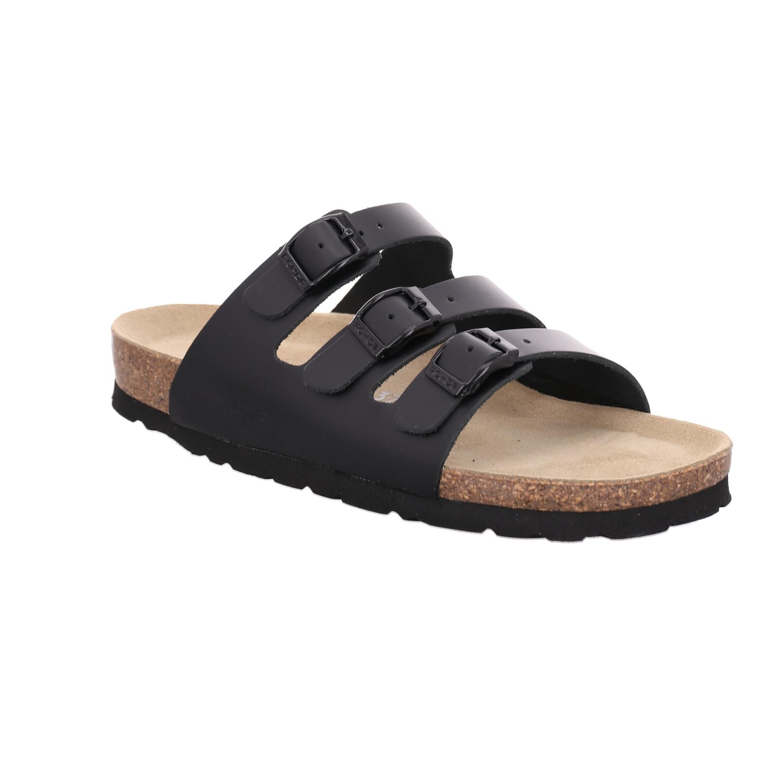 Rohde Sunny`s pantofle damskie kapcie sandały 5615 90 czarne