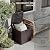 Kingdura 60 Gallon Outdoor Storage Box, Waterproof Resin Deck Box for Indoor and Outdoor Use, Lockable Storage Container for Patio Furniture Cushions Garden Tools (Coffee, 60 Gallon)