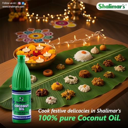 Image of SHALIMARS Coconut Oil Bottle 175Ml (Pack Of 4)