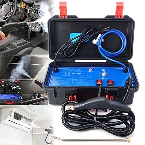 High Pressure Portable Steam Cleaner 1700W 3000W Handheld High Temp Machine Tankless Heavy Duty for Kitchen Bathroom Car