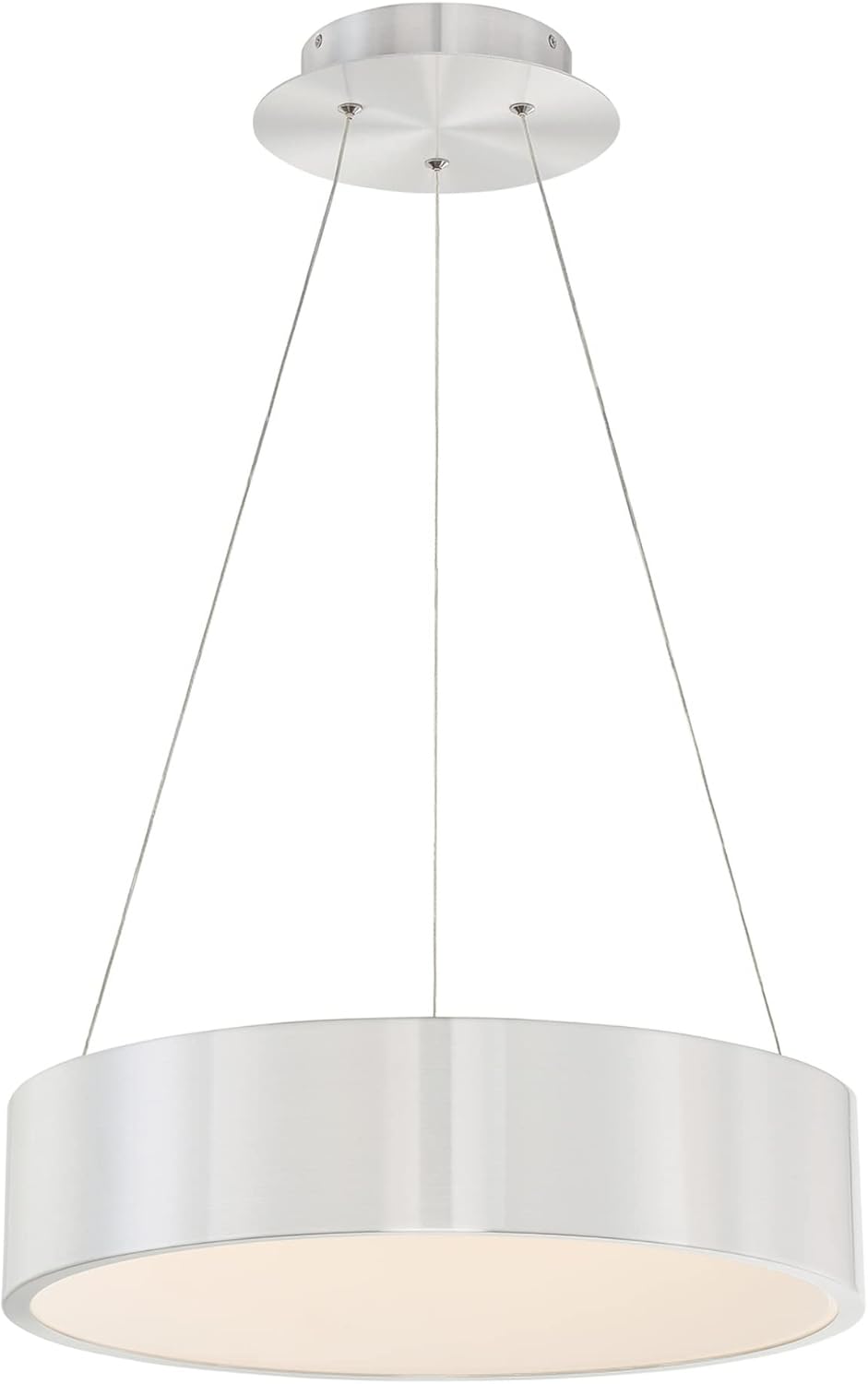 WAC Lighting dweLED, Corso 32in LED Pendant 3000K in Brushed Aluminum