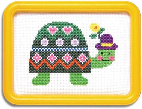 Easy Street Smiling Turtle Counted Cross-Stitch Kit