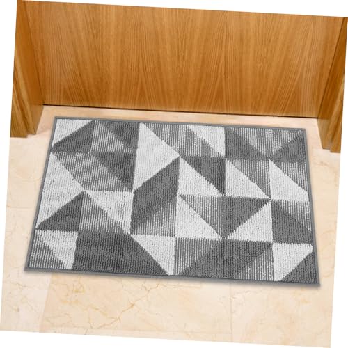 Tapis entrée design géométrique décoratif ifundom haute résistance - 8