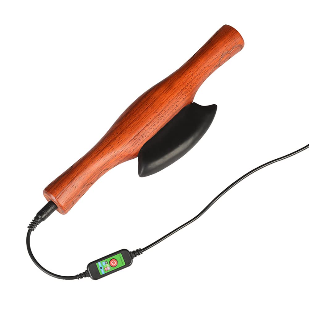 Elektryczny masażer gorącymi kamieniami, dostępny masażer Gua Sha do całego ciała, regulowana temperatura, do masażu Home SPA Leczenie relaksacyjne Ulga w bólu, stany zapalne i obrzęki