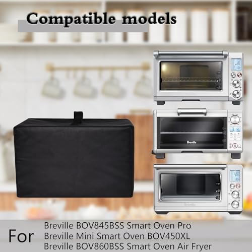 CouldyCasi Oven Air Fryer Cover Heavy Duty Heat-resistant Waterproof Dust Protective Oven Cover Case for Breville Smart Oven Pro BOV845BSS/BOV860BSS/ Mini Smart Oven BOV450XL