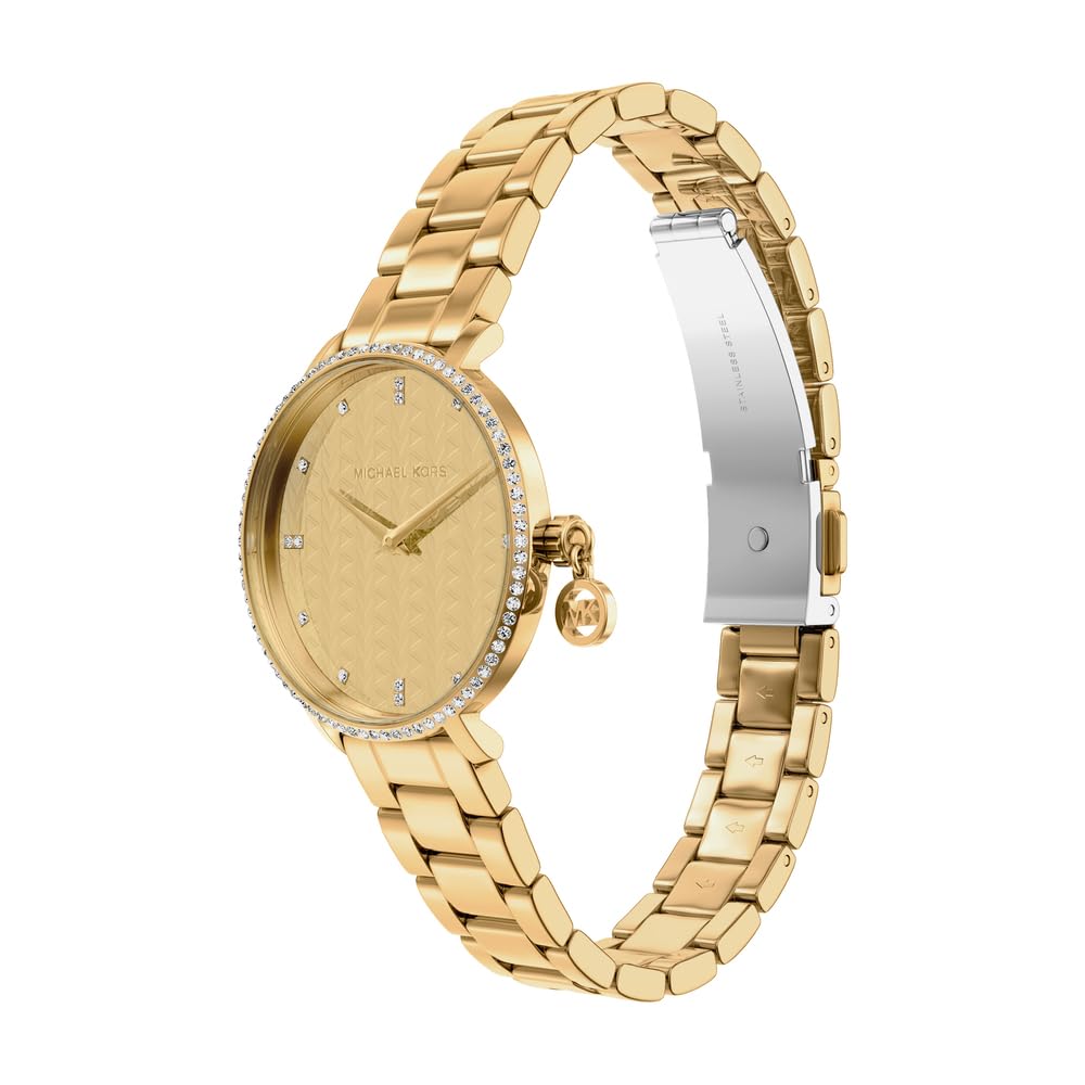 Michael Kors Pyper MK7572 - Reloj de Acero Inoxidable en Tono Dorado de 32 mm para Mujer