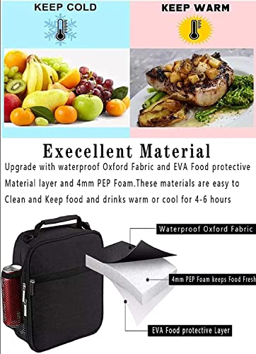 Image of Diablos Insulated Lunch Bag for Men and Women (5 Liters) - Tiffin Bag for Work, School, and Outdoors - Blue