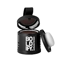 Vista 29 de BOLDIFY Polvo para la línea del cabello – Color de cabello para retoque de raíces para cobertura de canas – Polvo de cabello que oculta zonas calvas