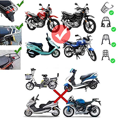 Baúl Superior Rectangular para Moto: Gran Capacidad y Montaje Universal 7