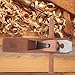 Mikikit Woodworking Hand Planer Trimming Flat Plane Edge Hand Tool Carpenter Woodcraft Smoothing Polishing Tool