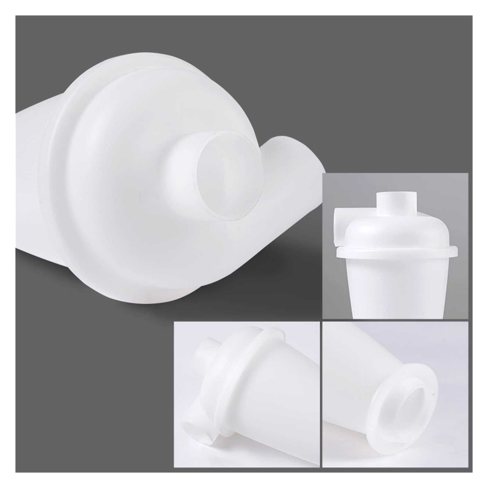 SUPENG Kompatibel mit Zyklon-Staubsauger. Staub-Deputy-Zyklon-Abscheider-Set, kompatibel mit Nass-/Trocken-Werkstatt-Staubsaugern (Color : Bianco)