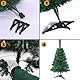 Kleiner Weihnachtsbaum - Mini Künstliche Weihnachtsbäume für den Schreibtisch, Small Christmas Tree Perfekt für eine Weihnachtliche Atmosphäre!