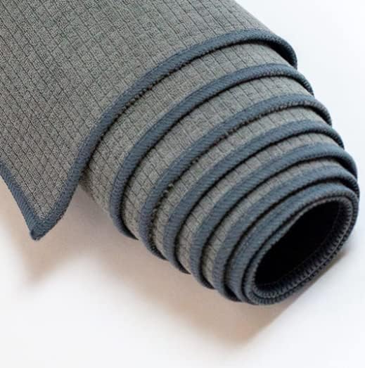 Miniatura 2 de Toalla antideslizante para esterilla de yoga y pilates Gris 72 x 25 pulgadas