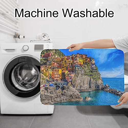 Badematten Set 3 Teilig,Toilettenmatte Set,3Er Badgarnitur Badezimmer Matte Set Dusch Bade Matte Vorleger Teppich 3D… – Bild 7