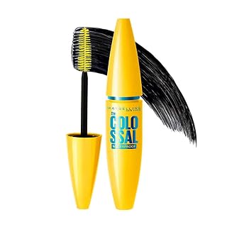 Maybelline New York Mascara, Volumizing & Lengthening, Waterproof, Black, Volume Express Colossal, 10ml - Amazon product rated Grade A