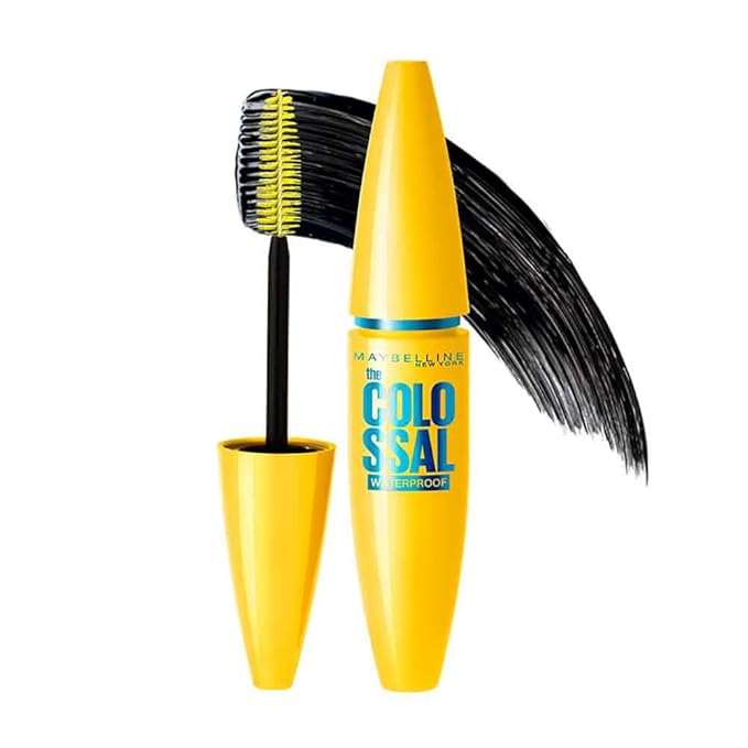 Maybelline New York Mascara, Volumizing & Lengthening, Waterproof, Black, Volume Express Colossal, 10ml