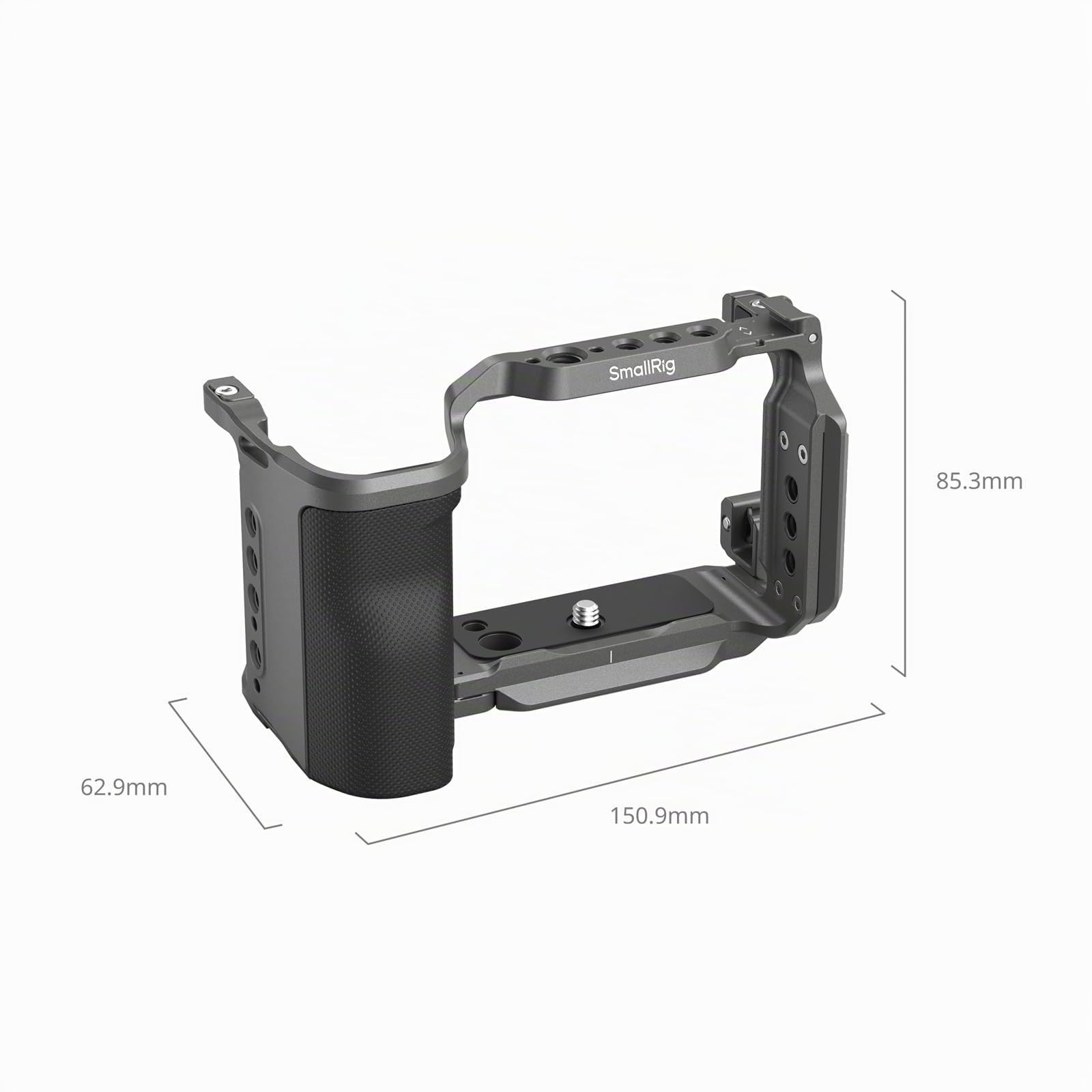 SMALLRIG ZV-E10 II HawkLock Quick Release Cage Kit per Sony ZV-E10 II con Morsetto per Cavo per HDMI, Impugnatura Ergonomica in Silicone Integrata, Piastra a Sgancio Rapido per Arca, Presa QD - 4949