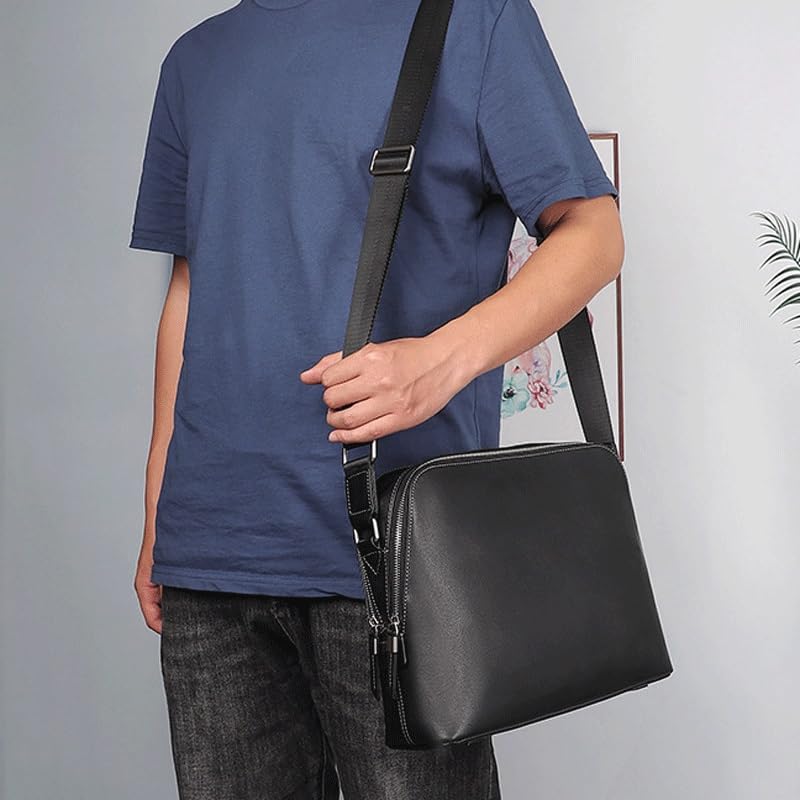 Messenger Bag Shoulder Bag Horizontal Cowhide Crossbody Bag For Men3