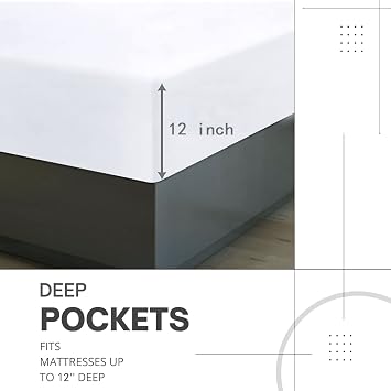 Sun and Moon Bed Sheets King Size, Star Boho Hippie Sheet Set, 12 Inch Deep Pocket Patterned Sheet & Pillowcase Sets, Super Soft Brushed Microfiber Bedding Sheets - 4 Piece