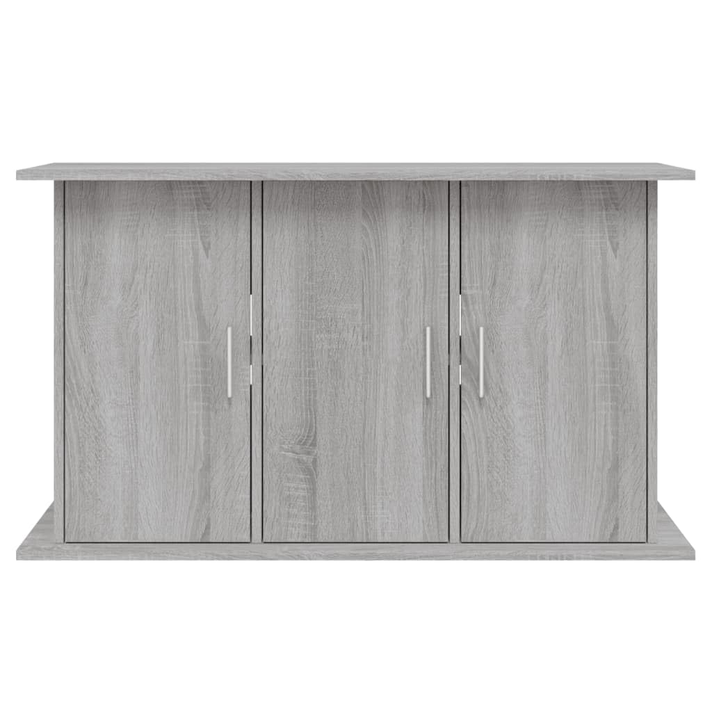 Aquariumständer Aquarium Tisch Möbel Aquarien Schrank Aquarium Unterschrank Aquarienunterschrank Terrarium Schrank Grau Sonoma 101x41x58 cm Holzwerkstoff