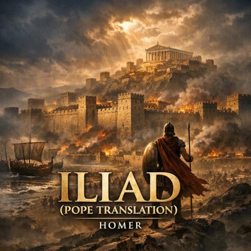 🟡 Iliad (Pope Translation) (Full Audiobook) | Homer - Part 2 of 2