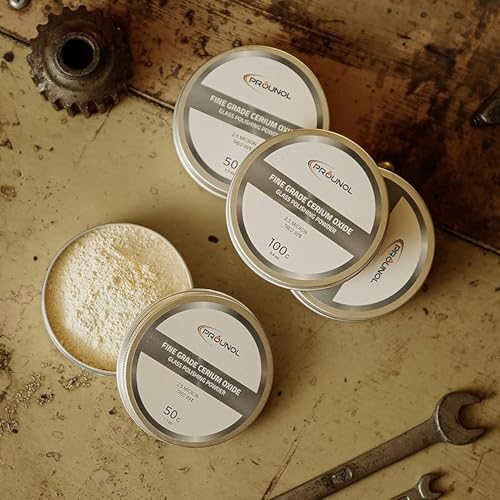 Prounol Oxyde de Cérium - 50 g, Poudre de Polissage du Verre, 2.5 microns – vue 7