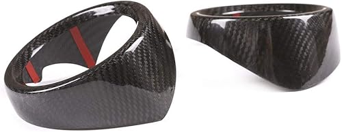 Miniatura 9 de CHEYA Cubierta de salida de aire acondicionado lateral de fibra de carbono 100% real para Alfa Romeo Stelvio Giulia 2017-2020 (Giulia)