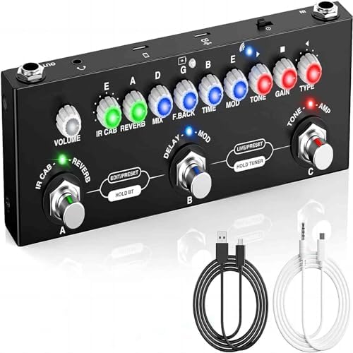 Pedal de Delay Analogico para Guitarra M-Vave Class Delay Pedal de Delay Analogico para Guitarra M-Vave Class Delay