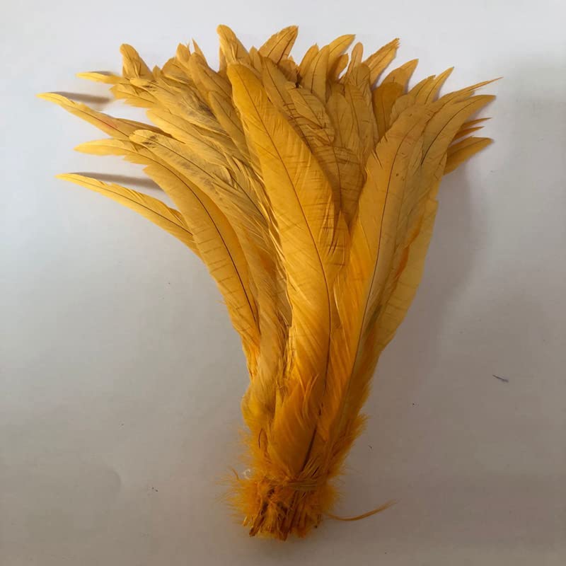 100 sztuk 30-35 cm/12-14 cali Pomarańczowe pióro koguta ogon kogut pióro pióro kogut puch ogon kurzy-różowy, 100 szt
