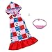 Barbie Clothes: Hello Kitty Dress Doll & 2 Accessories