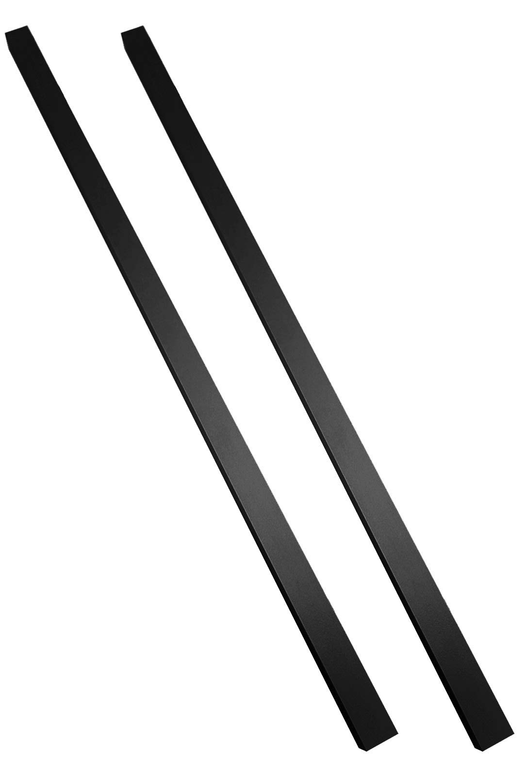 Schulte porte coulissante intérieure verre 102x220cm noir amortisseur