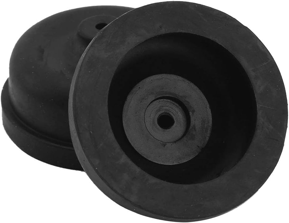 Image of 10 Pcs Black Aquarium Diaphragm Air Pump Accessories EPDM Rubber Oxygen Pump Replacement Parts for Aquarium Fishing Oxygen Pump,Aquarium Pumps Filters