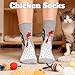 Imagen de Calcetines para piernas de pollo divertidos