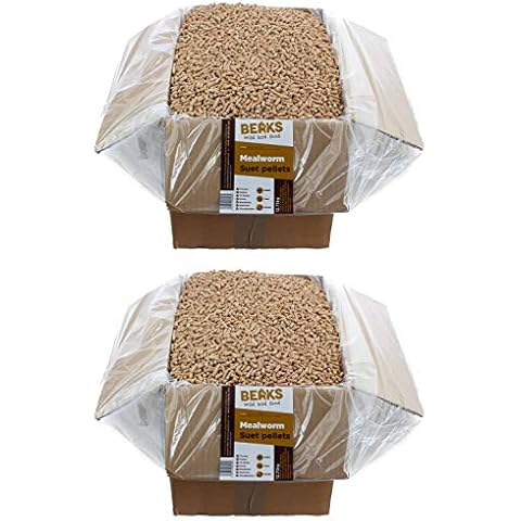 BEAKS wild bird food MEALWORM suet feed pellets for all wild garden birds 25kg Box free pp Cover