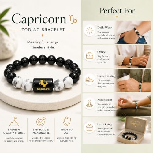 Image of Zodiac Crystal Bracelet for Men & Women