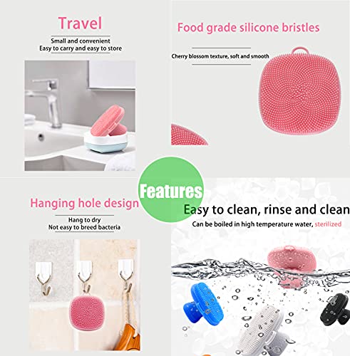 Spazzola Esfoliante Viso in Silicone, Morbida