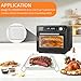GCQFZ Air Fryer Basket Replacement for COSORI 26QT Smart 12 in 1 Air Fryer Toaster Oven Combo Airfryer Convection Oven Countertop, 13.3''(L)×11''(W)×1''(H) Air Fryer Accessories Parts, Dishwasher Safe
