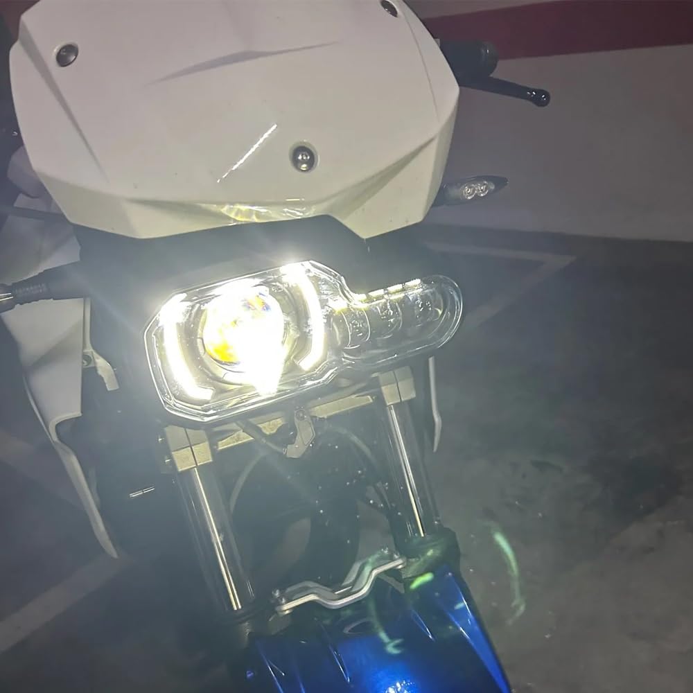 Reflektory motocyklowe Pasuje do Bmw F800GS F800R F700GS F650GS 2006-2018 Motorrad lampa czołowa reflektor LED reflektor