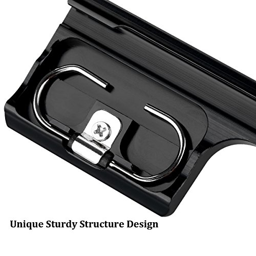 Sametop Aluminum Replacement Latch Rear Snap Lock Buckle Compatible With Gopro Hero 4 Hero 3+ Cameras Standard Waterproof Skeleton Housing (Black) #TOP3
