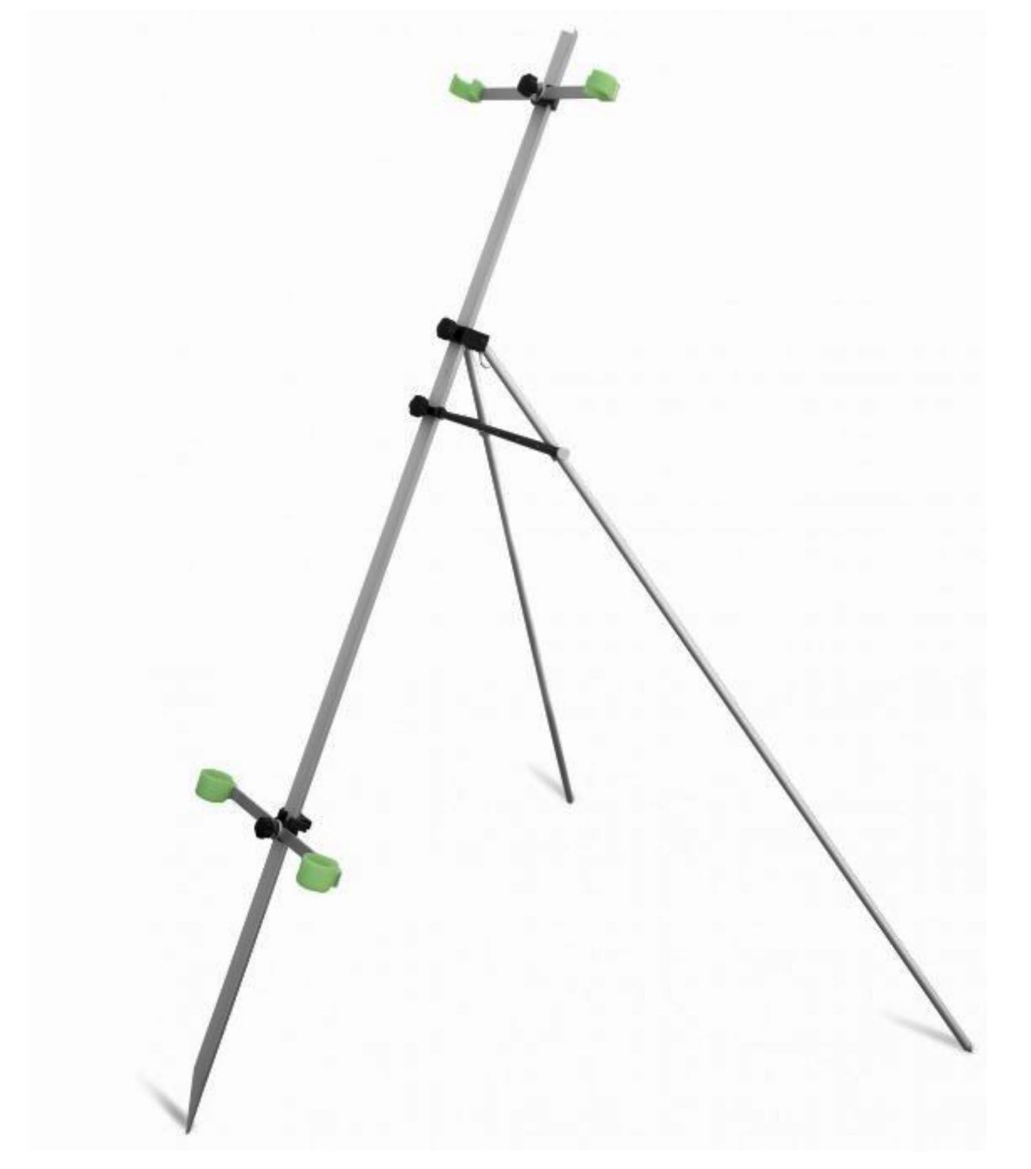 Tripode Alluminio Pesca Surfcasting Reggi Canne Surf Altezza Cm. 170
