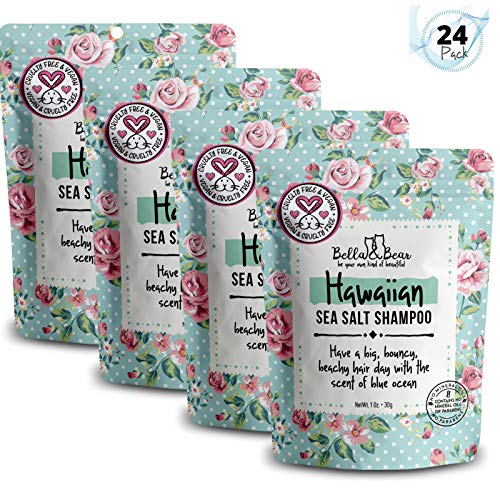 Hawaiian Sea Salt Shampoo Wholesale - Retail (1oz x 24 Bulk Pack)