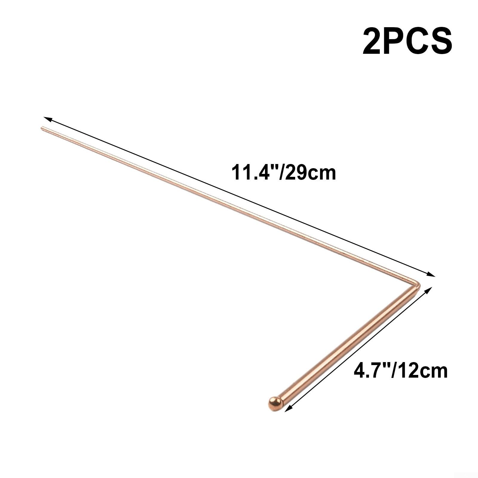2pcs 99.9% Copper Dowsing Rods, Adjustable Divining Rods - View #9