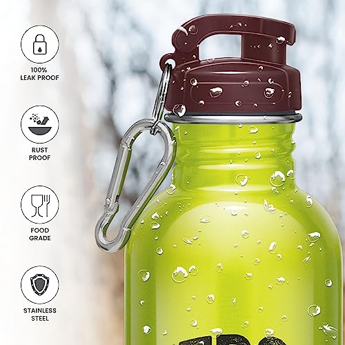 Image of MILTON Virtue 750 Stainless Steel Water Bottle, 750 ml, Parrot Green | Single walled | Leak Proof | Easy Grip | Easy to Carry | Gym Bottle | Home | Kitchen | Hiking | Treking Bottle | Travel Bottle