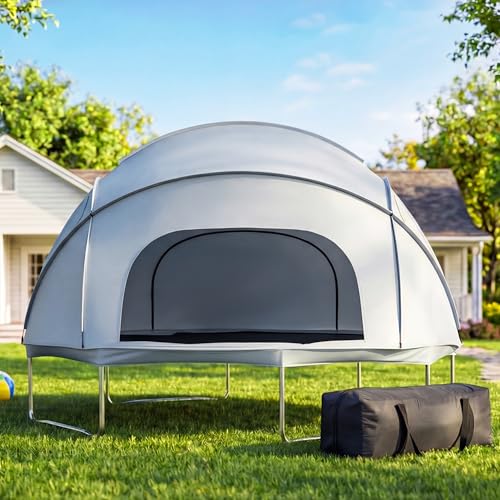 BALAPET 14FT Trampoline Tent Cover with Poles, Waterproof...