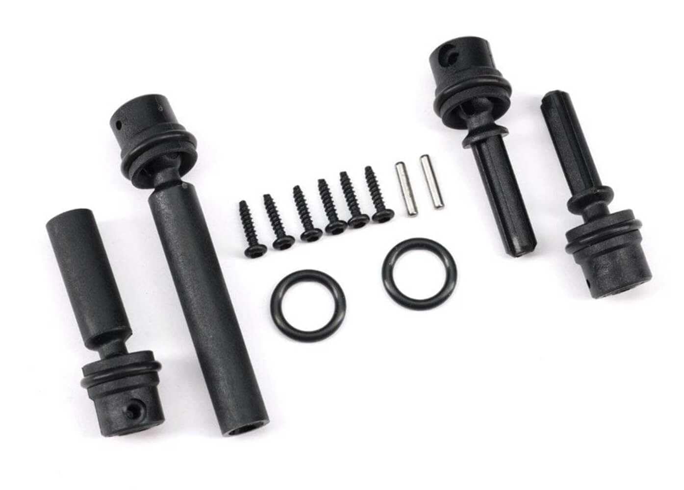 Amazon.com: Traxxas 9755 Front and Rear Center Driveshafts for TRX