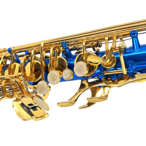 Image of Alto Saxophone E Flat for Adults Students Saxophone Beginner Kit with Mouthpiece Carrying Case Straps 10Reeds