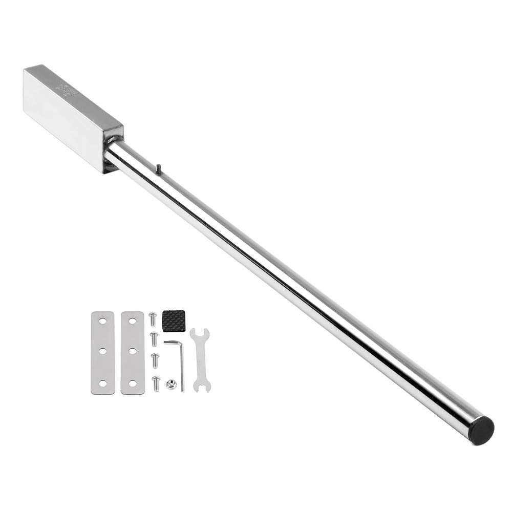 Wakects Kayak Motor Mount Bar, Kayak Trolling Motor Mount Mounting Bar 91cm Stainless Steel with Hardware for Accessories